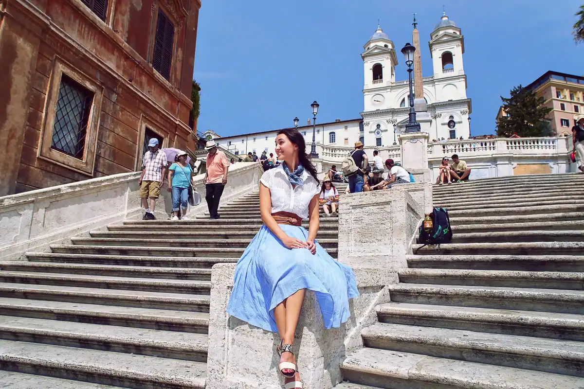 Turning a Walk into a Photoshoot