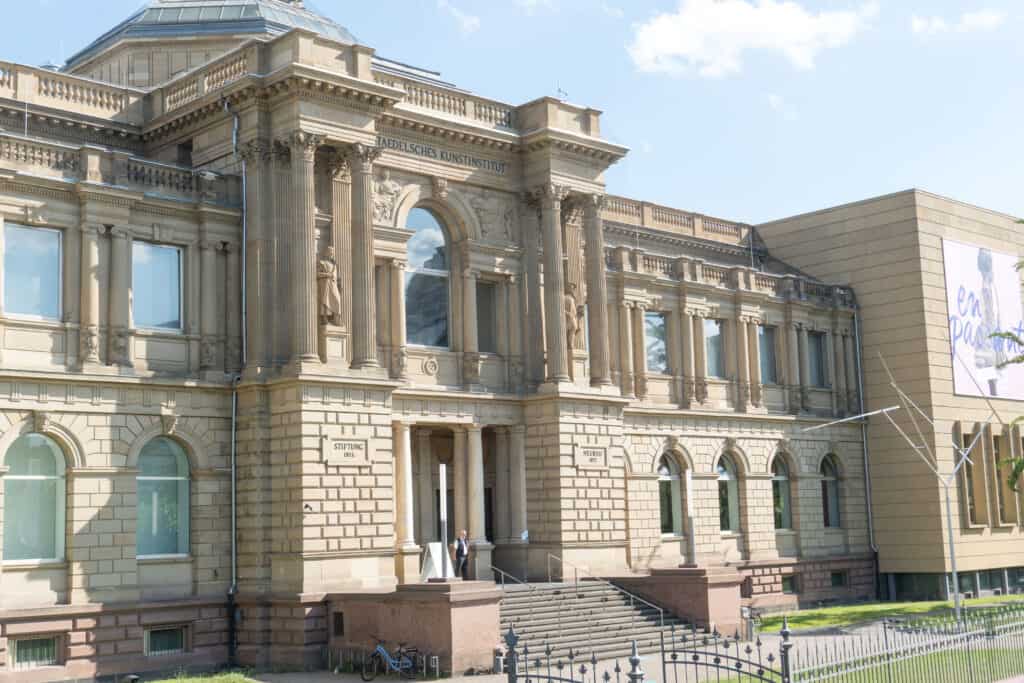 Städel Museum in Frankfurt, a renowned art institution housing European masterpieces.