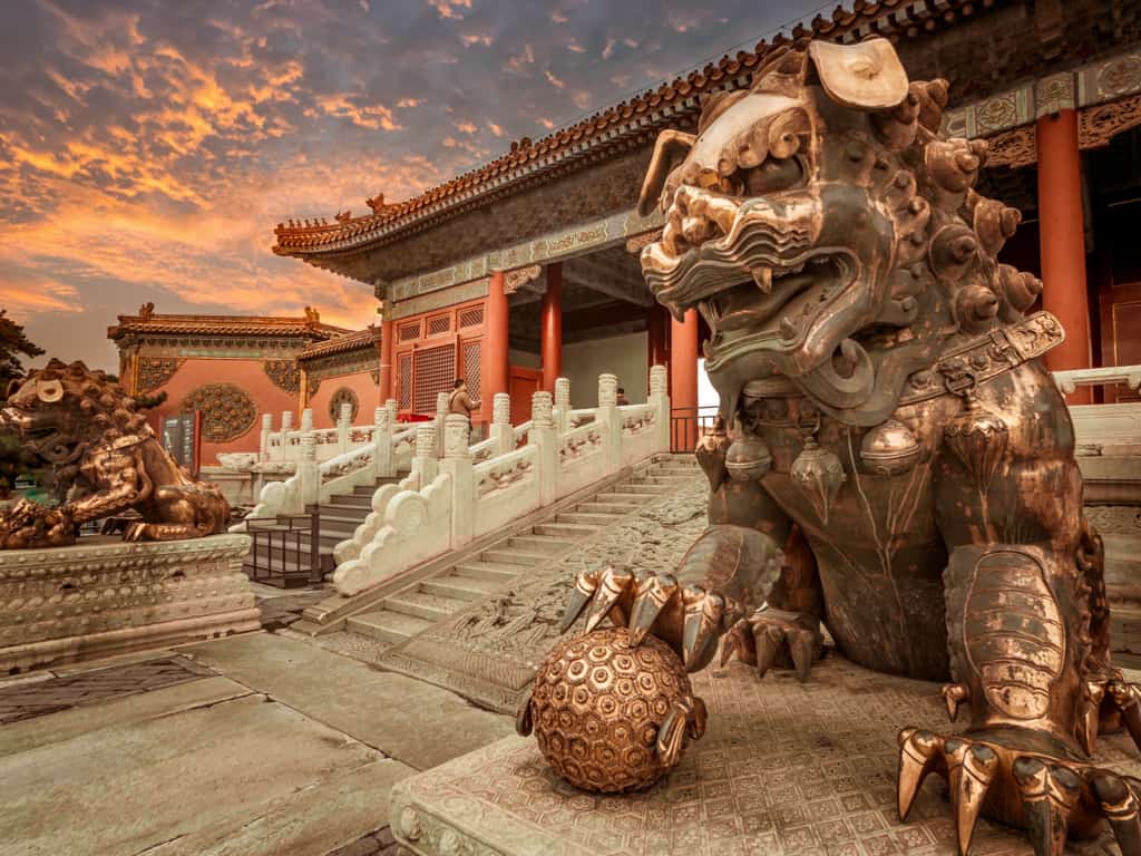 The beautifully preserved interiors of the Forbidden City, revealing insights into ancient Chinese royalty.
