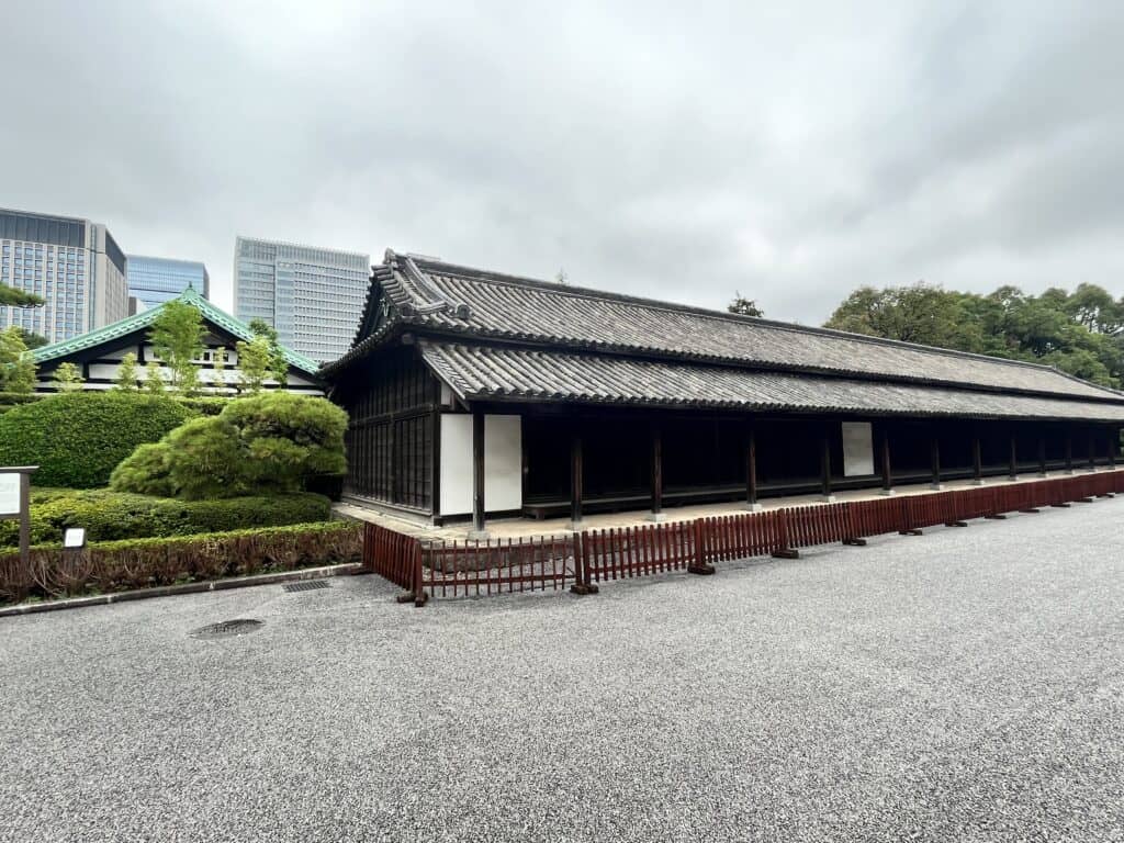 Huakunin Bansho Guardhouse at Tokyo Imperial Palace, the historical 'Hundred-Man Guardhouse'