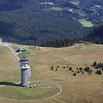 Feldberg Tower on the Highest Peak of the Southern Black Forest in Summer, Germany
