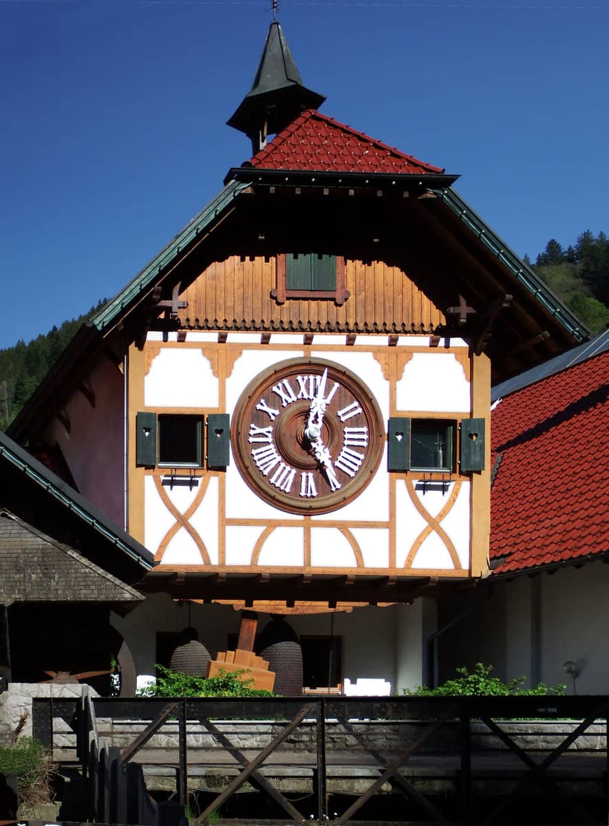 Giant Cuckoo Clock Attraction in Triberg, Black Forest, Germany