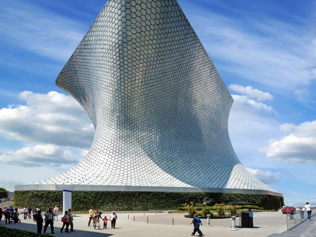 Discover the diverse art collection inside the Soumaya Museum, from European masters to Mexican artists